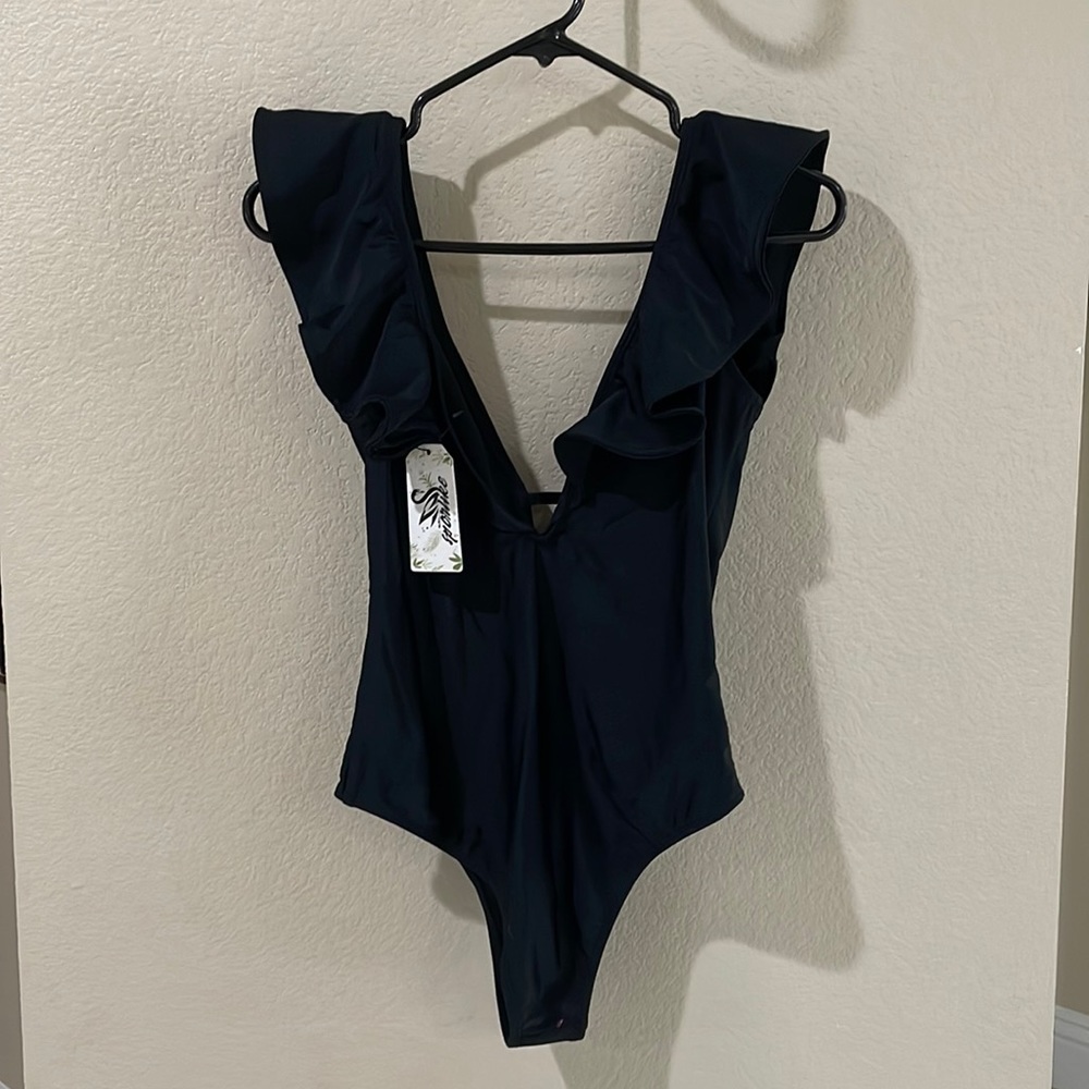 One piece Black Black Bathing Suit